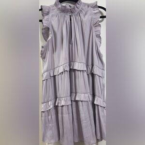 Anthropologie Lila Blouse note: see last picture for small stain in front. (T1)